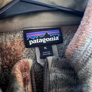 Patagonia Men's Camo Better Sweater Fleece 1/4 Zip
